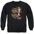 WILLY WONKA AND THE CHOCOLATE FACTORY/MUSIC MAKERS - ADULT CREWNECK SWEATSHIRT - BLACK