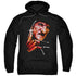 NIGHTMARE ON ELM STREET/FREDDYS FACE - ADULT PULLOVER HOODIE - BLACK