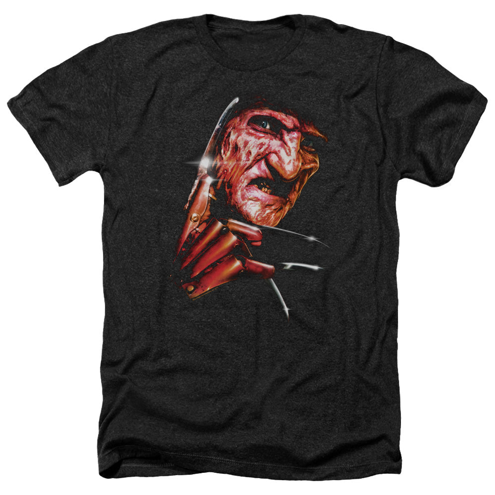 NIGHTMARE ON ELM STREET/FREDDYS FACE - ADULT HEATHER - BLACK