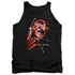 NIGHTMARE ON ELM STREET/FREDDYS FACE - ADULT TANK - BLACK