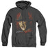 NIGHTMARE ON ELM STREET/WORST NIGHTMARE - ADULT HEATHER HOODIE - BLACK