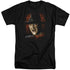 NIGHTMARE ON ELM STREET/WORST NIGHTMARE - S/S ADULT TALL 18/1 - BLACK