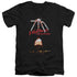 NIGHTMARE ON ELM STREET/ALTERNATE POSTER - S/S ADULT V-NECK 30/1 - BLACK