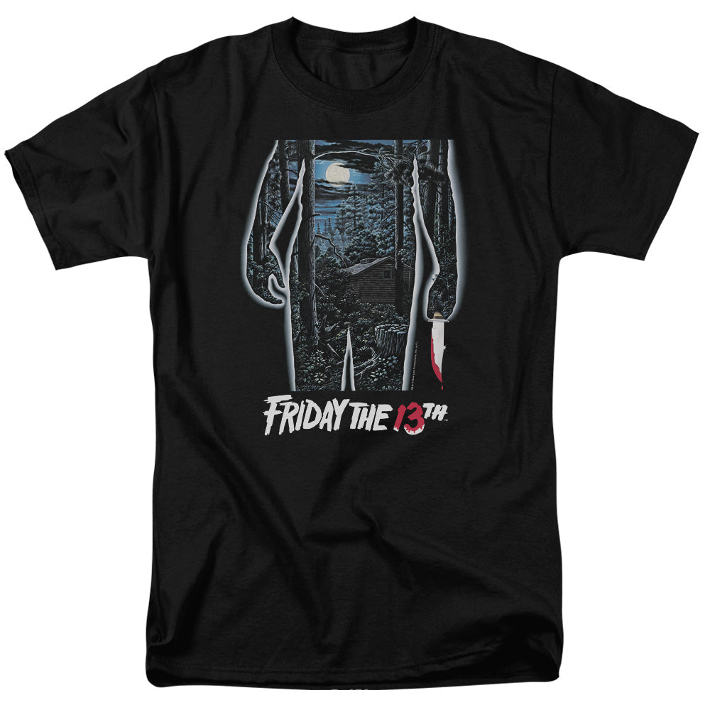 FRIDAY THE 13TH/13TH POSTER - S/S ADULT 18/1 - BLACK