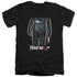 FRIDAY THE 13TH/13TH POSTER - S/S ADULT V-NECK 30/1 - BLACK