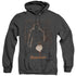 FRIDAY THE 13TH/PART 3 POSTER - ADULT HEATHER HOODIE - BLACK