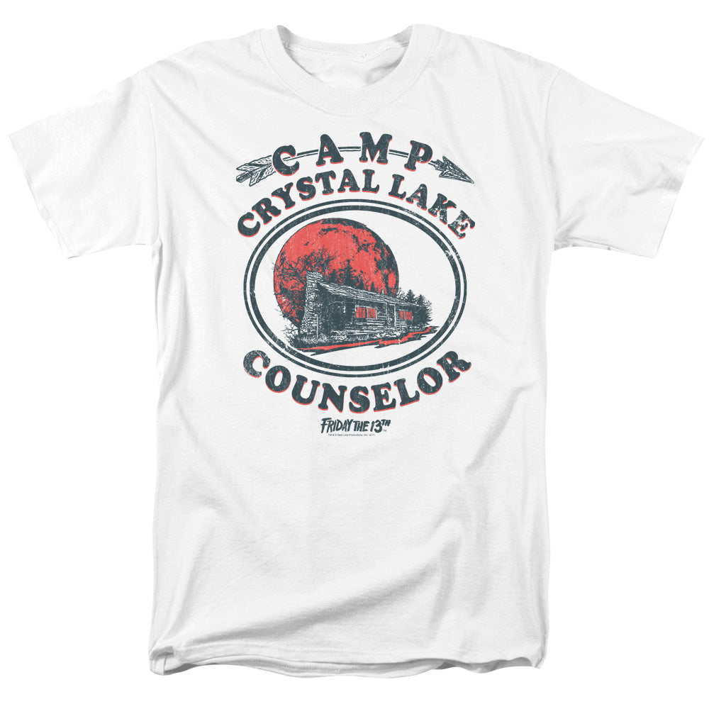 FRIDAY THE 13TH/CAMP COUNSELOR - S/S ADULT 18/1 - WHITE