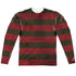 NIGHTMARE ON ELM STREET/FREDDY SWEATER (FRONT/BACK PRINT) - L/S ADULT POLY CREW  - MULTI