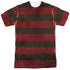 NIGHTMARE ON ELM STREET/FREDDY SWEATER (FRONT/BACK PRINT) - S/S ADULT POLY CREW - MULTI