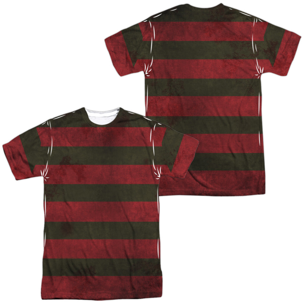 NIGHTMARE ON ELM STREET/FREDDY SWEATER (FRONT/BACK PRINT) - S/S ADULT POLY CREW - MULTI
