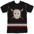 FRIDAY THE 13TH/VOORHEES JERSEY (FRONT/BACK PRINT) - S/S ADULT POLY CREW - MULTI