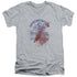 NIGHTMARE ON ELM STREET/SPRINGWOOD HIGH VICTIM - S/S ADULT V-NECK 30/1 - ATHLETIC HEATHER