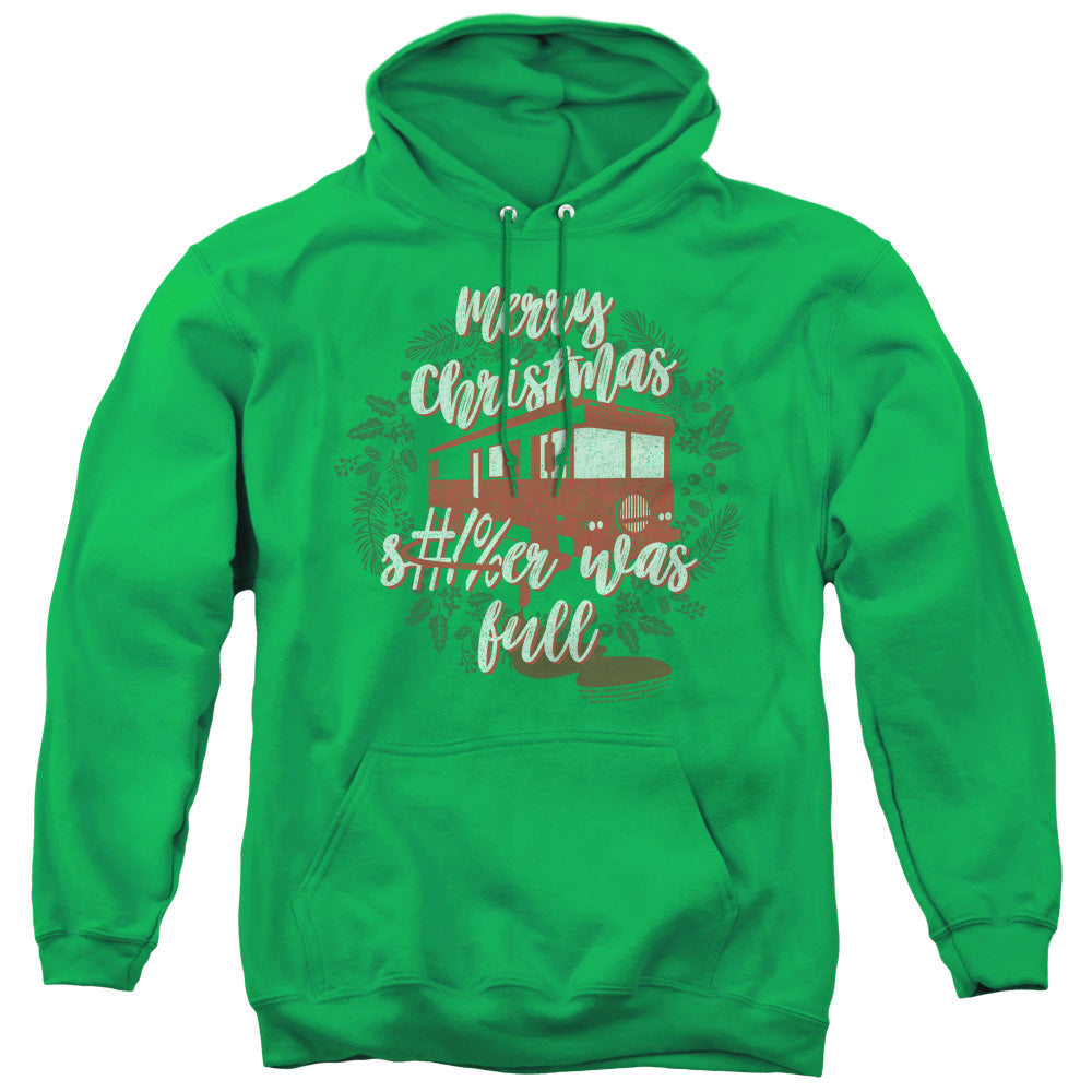 CHRISTMAS VACATION/IT WAS FULL - ADULT PULLOVER HOODIE - KELLY GREEN