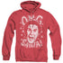 ELF/OMG SANTA - ADULT HEATHER HOODIE - RED