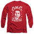 ELF/OMG SANTA -  L/S ADULT 18/1  - RED