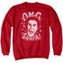ELF/OMG SANTA - ADULT CREWNECK SWEATSHIRT - RED