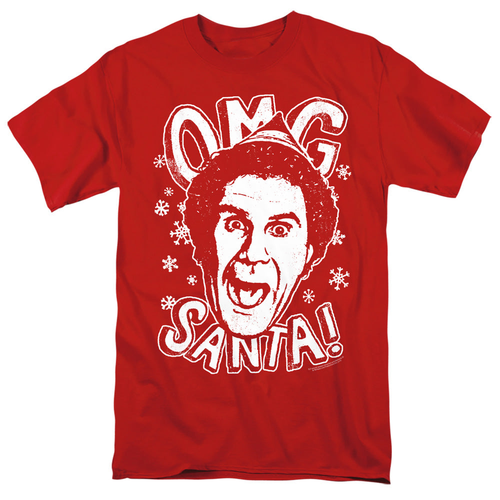 ELF/OMG SANTA - S/S ADULT 18/1 - RED
