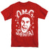 ELF/OMG SANTA - S/S ADULT 18/1 - RED