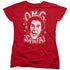 ELF/OMG SANTA - S/S WOMENS TEE - RED