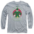 ELF/COTTON HEADED -  L/S ADULT 18/1  - ATHLETIC HEATHER