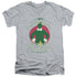 ELF/COTTON HEADED - S/S ADULT V-NECK 30/1 - ATHLETIC HEATHER