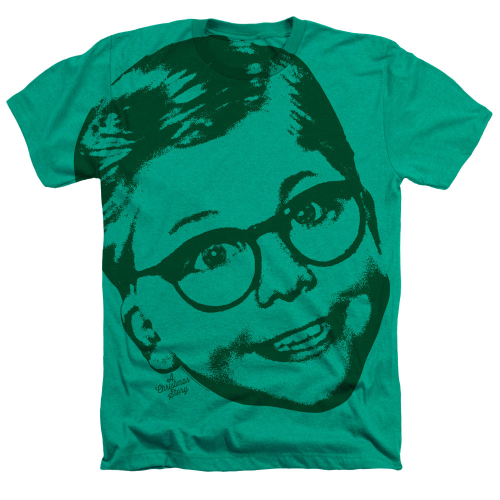 A CHRISTMAS STORY/BIG HEAD RALPHIE - ADULT HEATHER - KELLY GREEN