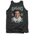 ELF/SMILING - ADULT TANK - CHARCOAL