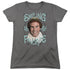 ELF/SMILING - S/S WOMENS TEE - CHARCOAL