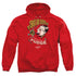 A CHRISTMAS STORY/FUDGE - ADULT PULLOVER HOODIE - RED