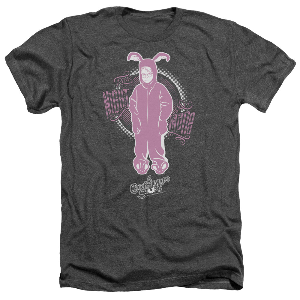 A CHRISTMAS STORY/PINK NIGHTMARE - ADULT HEATHER - CHARCOAL
