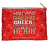 ELF/XMAS CHEER - STRAIGHT BOTTOM ACCESSORY POUCH