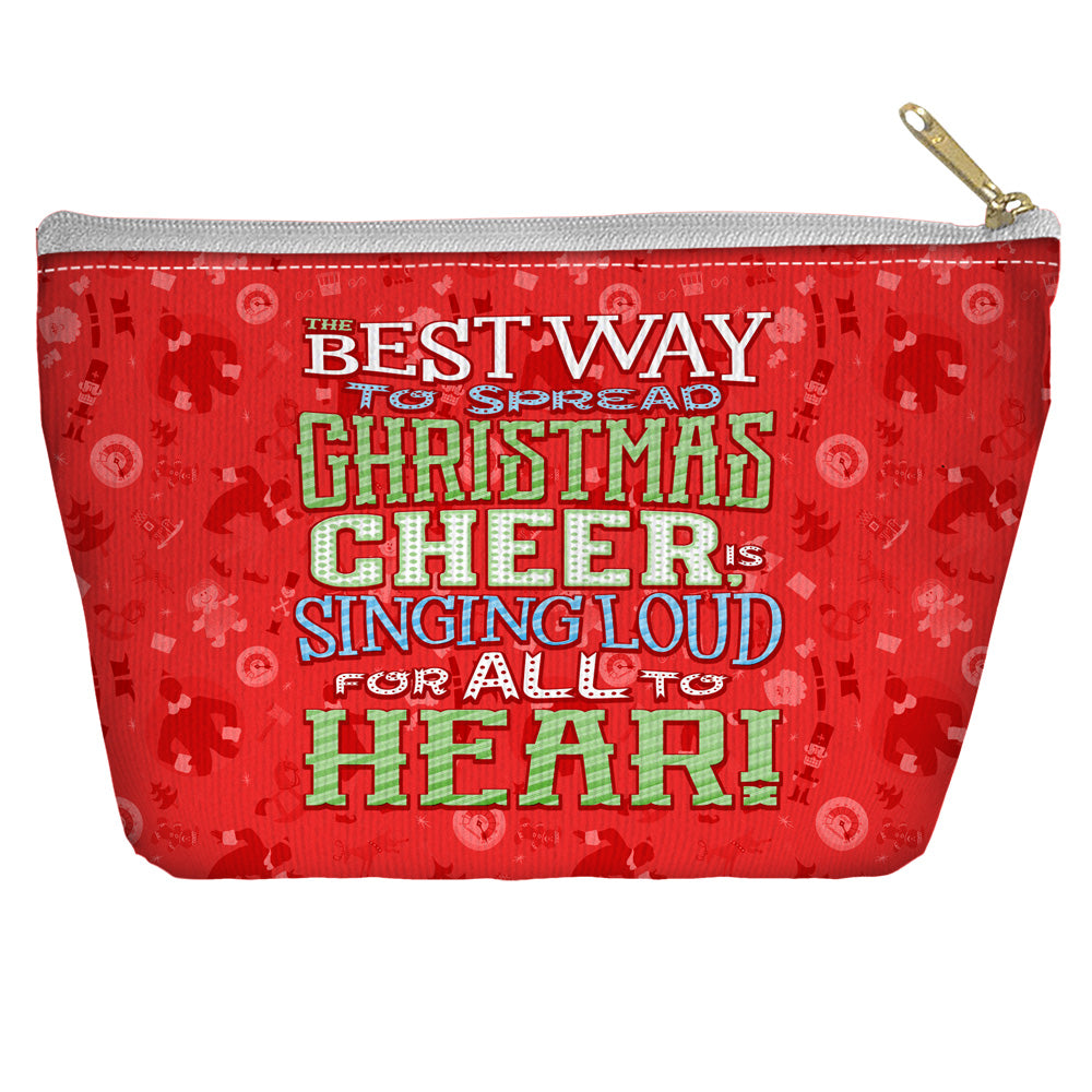 ELF/XMAS CHEER - T-BOTTOM ACCESSORY POUCH