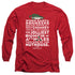 CHRISTMAS VACATION/JOLLIEST BUNCH -  L/S ADULT 18/1  - RED