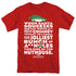 CHRISTMAS VACATION/JOLLIEST BUNCH - S/S ADULT 18/1 - RED