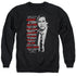 CHRISTMAS VACATION/PROFANITIES - ADULT CREWNECK SWEATSHIRT - BLACK