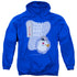 FROSTY THE SNOWMAN/MELT - ADULT PULLOVER HOODIE - ROYAL BLUE