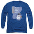 FROSTY THE SNOWMAN/MELT -  L/S ADULT 18/1  - ROYAL BLUE