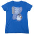 FROSTY THE SNOWMAN/MELT - S/S WOMENS TEE - ROYAL BLUE