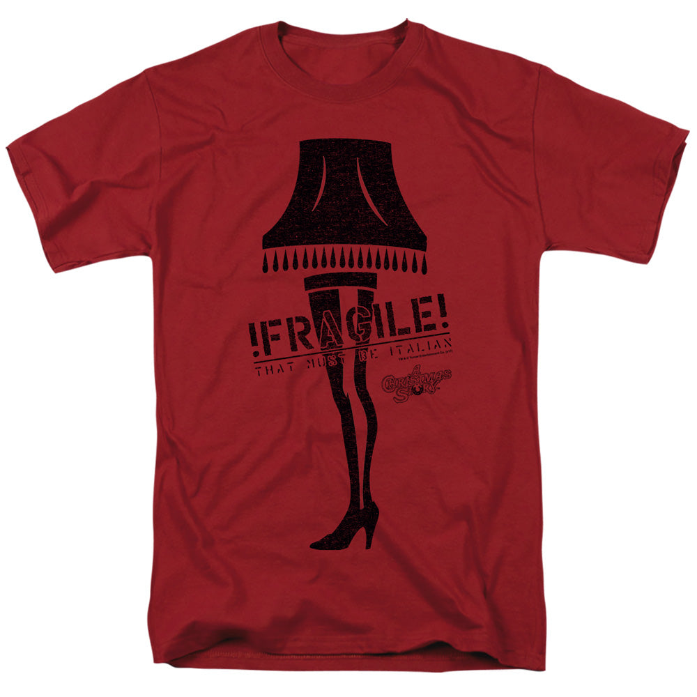 A CHRISTMAS STORY/FRAGILE - S/S ADULT 18/1 - CARDINAL