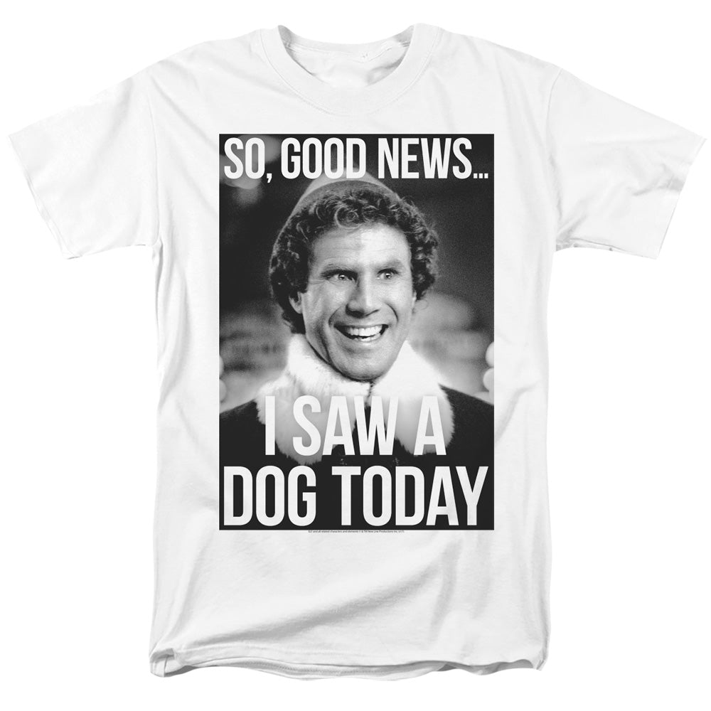 ELF/MUST LOVE DOGS - S/S ADULT 18/1 - WHITE