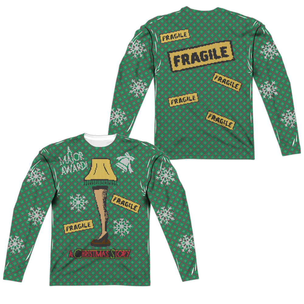 A CHRISTMAS STORY/A CHRISTMAS STORY SWEATER (FRONT/BACK PRINT) - L/S ADULT POLY CREW  - MULTI