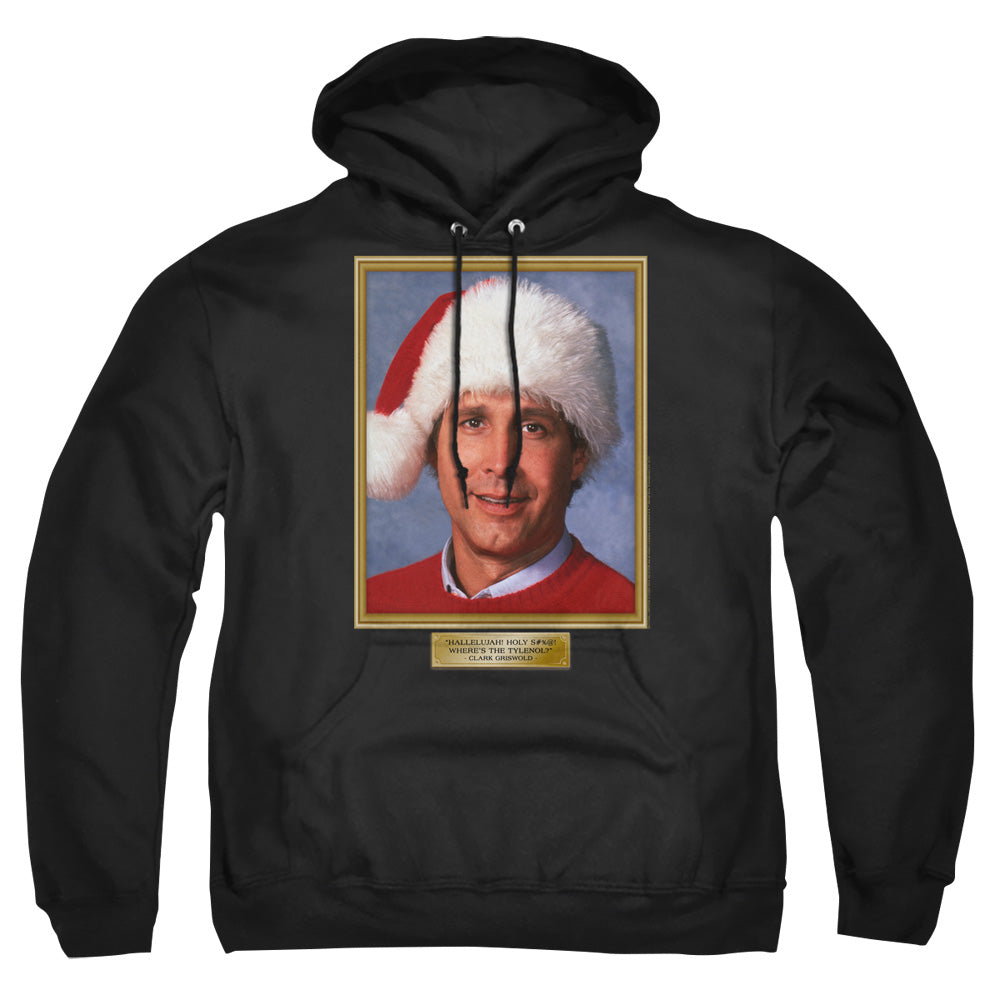 CHRISTMAS VACATION/HALLELUJAH - ADULT PULLOVER HOODIE - BLACK