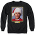CHRISTMAS VACATION/HALLELUJAH - ADULT CREWNECK SWEATSHIRT - BLACK