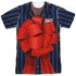 CHRISTMAS VACATION/FRANK SHIRLEY (FRONT/BACK PRINT) - S/S ADULT POLY CREW - MULTI