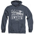 CHRISTMAS VACATION/YOU SERIOUS CLARK - ADULT HEATHER HOODIE - NAVY