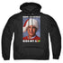 CHRISTMAS VACATION/MERRY KISS - ADULT PULLOVER HOODIE - BLACK