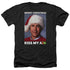 CHRISTMAS VACATION/MERRY KISS - ADULT HEATHER - BLACK