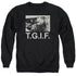 FRIDAY THE 13TH/TGIF - ADULT CREWNECK SWEATSHIRT - BLACK