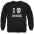 FRIDAY THE 13TH/MOMMAS BOY - ADULT CREWNECK SWEATSHIRT - BLACK