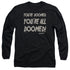 FRIDAY THE 13TH/DOOMED - L/S ADULT 18/1 - BLACK